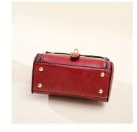 Bolso Cruzado de Cuero Genuino Premium Diseño Clásico, Cierre con Snap, Correa Ajustable, Tono Dorado, Perfecto para Uso Diario, Viajes, Trabajo - details 5