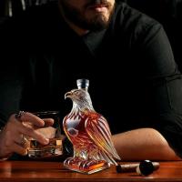 Regalo creativo para hombre con águila interesante de cristal único, botella de fiesta de Bar, decoración del hogar para entusiastas del whisky - details 3