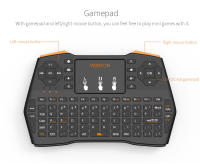 Mando a distancia Tricolor con retroiluminación, 2,4G, multifunción, ratón y teclado, Mini táctil, inalámbrico - details 8