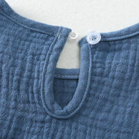 Conjunto De Ropa Para Bebés De Algodón 2 Piezas Vestimenta Infante Niño Y Niña Ropa De Verano Suave Con Romper Y Camiseta Para Bebés Recién Nacidos Y Niños Pequeños - details 4