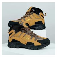 Par de zapatos de senderismo para hombre y mujer, botas de Trekking para escalada de montaña, botines antideslizantes para trabajo al aire libre - details 17