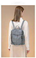Mochilas para mujer, bolsas de libros informales, bolsas traseras de moda para mujer, bolsa de viaje impermeable, diseño Vertical de gran capacidad, antirrobo - details 12