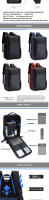 Airplane cabin travel backpack, travel backpack for women, transport backpack, waterproof for outdoor sports - details 2