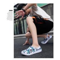 Sandalias ligeras de EVA para hombre, zapatos informales con agujeros, zuecos para amantes del jardín en casa, zapatillas planas de playa al aire libre, talla grande 49 - details 36