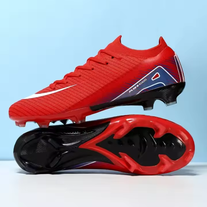 Zapatos de Fútbol Deportivos al Aire Libre para Hombres Pisa Fuerte, Transpirable, Antideslizante, Picos Largos - 1