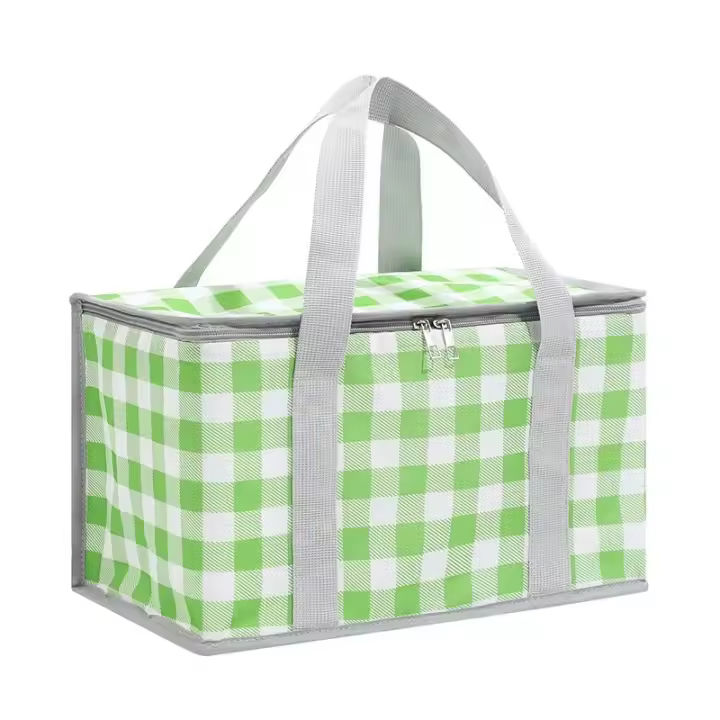 Bolsa de aislamiento térmico portátil de gran capacidad, cesta de Picnic, tela Oxford gruesa, bolsas de mano para exteriores, equipo de viaje y Camping - 1