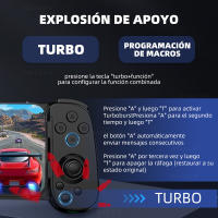 Mando Joystick para Android ios Móvil Control inalámbrico Gamepad Extensible Controlador de Juego Para PC/Switch Suporta PS5/XBOX Juego en streaming - details 6