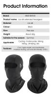 WEST BIKING-gorros de ciclismo para hombre, pasamontañas de seda de hielo para motocicleta, MTB, bicicleta de carretera, protección UV, equipo deportivo de refrigeración - details 1