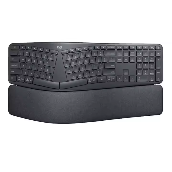 Teclado Inalámbrico Bluetooth Logitech ERGO K860 Teclado Ergonómico para Computadora, Laptop, Oficina de Negocios Accesorios de Electrónica Básicos - 1