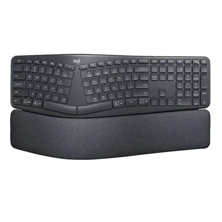 Teclado Inalámbrico Bluetooth Logitech ERGO K860 Teclado Ergonómico para Computadora, Laptop, Oficina de Negocios Accesorios de Electrónica Básicos - 1