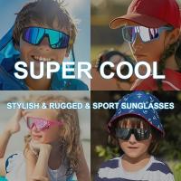 Nuevas Gafas de Sol Polarizadas para Niños Protección UV400 Gafas de Sol Fotocromáticas para Jóvenes Softbol, Béisbol, Ciclismo Para Niños y Niñas de 5 a 13 Años - details 1