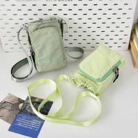 Bolsa portabotellas con correa para el hombro, bolso cruzado de nailon de secado rápido para botella de agua, con cordón abierto para manejar - details 8
