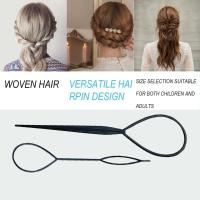Coletero para trenzar el Pelo, pasador mágico de Plástico, Multifunción - details 0