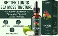 Sea moss tincture respiratory health absorbed quickly multiple benefits easy to take