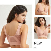 Sujetador deportivo de color sólido para mujer, top de fitness, gimnasio, yoga, entrenamiento atlético, suave, acolchado - details 7