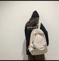 Mochila de viaje de gran capacidad para hombre, bolso escolar informal para mujer, estilo japonés, mochila para estudiantes de secundaria - details 17