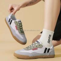Moda plana verano transpirable 2025 nuevos zapatos deportivos de tenis negros casuales, alta calidad grande 46 - details 8