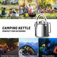 Tetera portátil para colgar al aire libre de 1,2 litros, olla para picnic, cocina, suministros para acampar - details 11