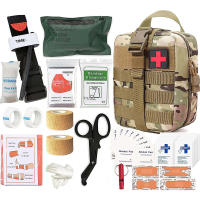 Equipo de supervivencia militar, bolsa Molle, Kit médico de primeros auxilios, kit de emergencia, vendaje táctico de torniquete para acampar - details 6