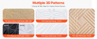 SucceBuy Paneles de pared 3D, paquete de 4 de 48 x 24 pulgadas de imitación de piedra natural de PU, azulejos decorativos de cobertura de 32 pies cuadrados para techo, dormitorio, sala de estar y juegos, piedra amarilla - details 1