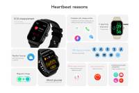 Reloj inteligente VE12, dispositivo con detección ECG, Bluetooth, recordatorio de llamada sentado, Control remoto, fotografía, Mensaje, empuje, novedad de 2024 - details 1