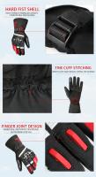 Guantes de Motocicleta para Invierno Cálidos, A Prueba de Viento, Pantalla Táctil, Antideslizantes, Talla M-XXL - details 10