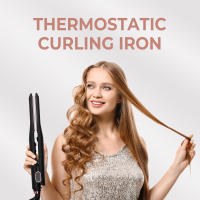 Mini Hierro Plano de Cerámica Turmalina Largo de 3/10 Pulgadas Ideal para Cortes Cortos, Barba y Pixie Enchufe Europeo - details 10