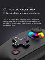 Controlador de Gamepad Telescópico Semalam Joystick de Vibración de 6 Ejes con Mando Inalámbrico Bluetooth 5.2 Para Android IOS PS3 PS4 Switch - details 9
