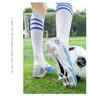 Zapatos de fútbol de alta calidad para hombres, botines de fútbol para niños pequeños, zapatillas de entrenamiento de fútbol de cuero, zapatos de tacos de fútbol al aire libre - details 17