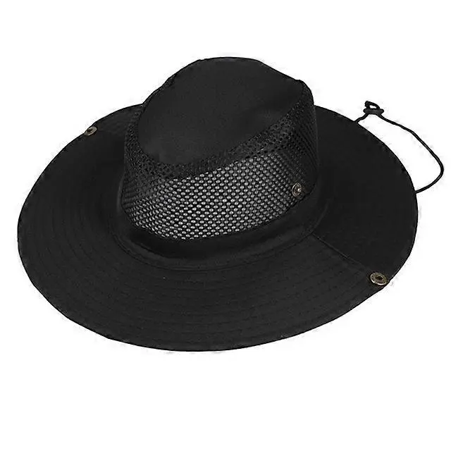 Gorra de pesca al aire libre única, protección solar de verano, sombrero Anti-UV, sombrero para el sol para hombres, sombreros de pescador, gorras Bennet transpirables para hombre de secado rápido - 1