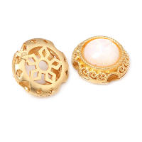 5 uds. De cuentas redondas de latón de Color dorado mate, estilo Vintage, pulseras de cuentas nepalesas, cuentas espaciadoras, suministros para fabricación de joyas, accesorios Diy - details 37