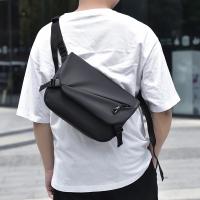 Bolso táctico impermeable para hombre, bolsa de un solo hombro, gran capacidad, resistente al desgaste, cruzado deportivo, al ai - details 3