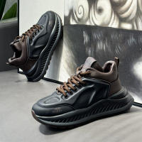 Nuevos Zapatos De Suela Gruesa Para Aumentar, Versátiles Zapatos Deportivos Y De Ocio Transpirables De Suela Blanda - details 5