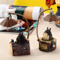 Totoro-luz nocturna de estilo japonés para decoración de habitación, lámparas de dormitorio, regalo de cumpleaños creativo, Anime, Luffy, hecho a mano para estudiantes - details 4