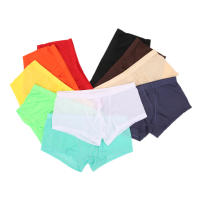 Ropa interior sexy para hombre Mini bóxer de seda de hielo Bragas ultrafinas transparentes Transparente Calzoncillos Homme Cuecas - details 21