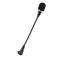 Mini micrófono Flexible con conector de 3,5mm, micrófono para PC, portátil, escritorio, Skype, negro - details 2