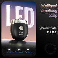 Afeitadora eléctrica portátil para hombres, recortadora de barba, tamaño pequeño, carga rápida, con cepillo limpio, maquinillas de afeitar de viaje - details 0