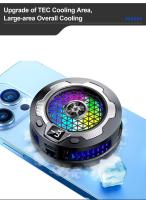 Cargador inalámbrico SL15 de 15W, radiador para teléfono móvil, enfriador magnético semiconductor SL17, ventilador pequeño para teléfono móvil, radiador con abrazadera trasera. - details 8