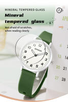 Exam Reloj de cuarzo luminoso, ligero, informal, resistente al agua, para estudiantes, silencioso - details 32