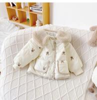 Chaqueta de forro polar de algodón para niños, ropa de abrigo gruesa, disfraces coreanos, lindo Conejo, bebé, niñas, invierno - details 1