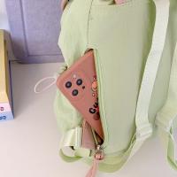 Mochila con cordón de fresa de Color dopamina, mochila de nailon de fruta impermeable de estilo coreano, mochila de viaje de gran capacidad - details 17