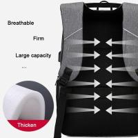 Mochila 2025 para hombre Resistente al agua, carga USB, para portátil de 15,6 pulgadas, informal, Oxford, mochila de negocios - details 8