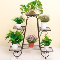 Soporte de Hierro para Plantas Estantería de 6 Niveles para Macetas Decoración de Flores para Exterior e Interior Muebles y Organización - details 2
