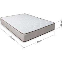 Colchón de Viscoelástico Firme 90x180cm Ideal para Muebles y Organización - details 4