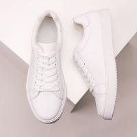Zapatos blancos retro con punta negra para hombre, zapatillas versátiles - details 13