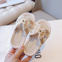 2025Zapatillas para niñas, zapatillas geniales de verano para mujer, zapatos silenciosos para el hogar, versión coreana, zapatos individuales, zapatillas geniales para niños y mujeres - details 2