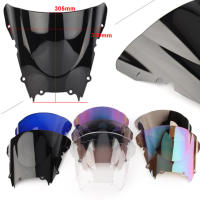 Parabrisas de Moto para YAMAHA YZF R6 600 YZFR6 1998-2002 Doble Burbuja Accesorios de Deflector de Parabrisas - details 3