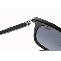 Gafas de sol de lectura bifocales con bisagras de resorte Retro redondas, cómodas, protección UV + 0,75 a + 4 - details 9