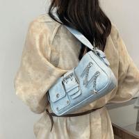 Bolso de mano a la moda Y2K, bolso para axila con remaches de estrella, bolso de hombro para chica picante, bolso cruzado Retro, ropa de calle - details 20