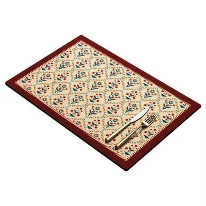 2023 moda absorbente de secado rápido para vajilla de cocina, tapete para secar platos, mantel individual, tapete para café - 1